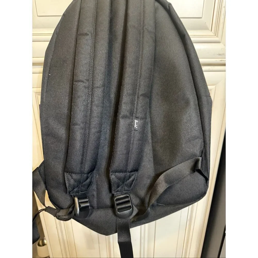 Herschel Supply Co. x Troop Unisex Embroidered Logo Backpack Black One Size NWOT